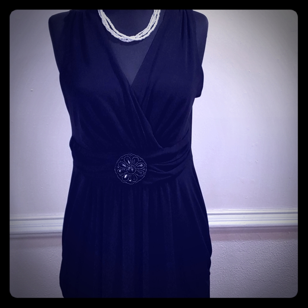 Long black dress